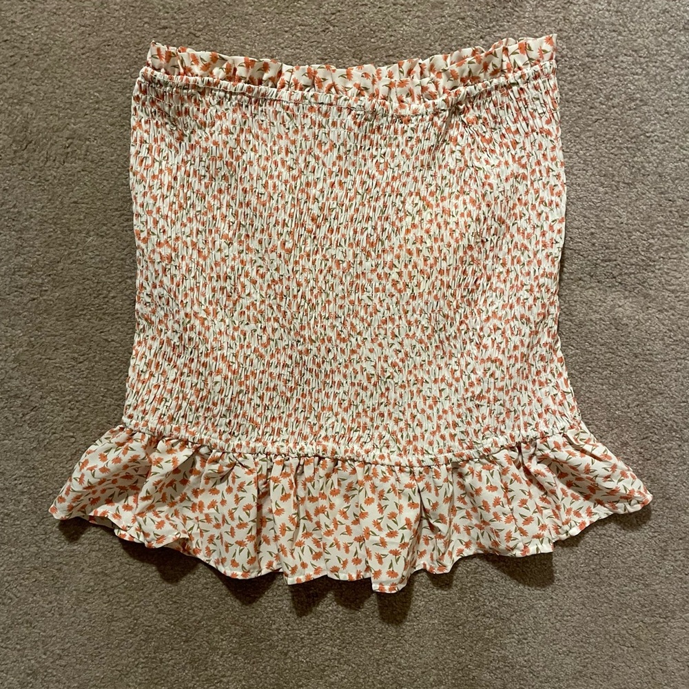 PepperMayo Skirt with Ruffle